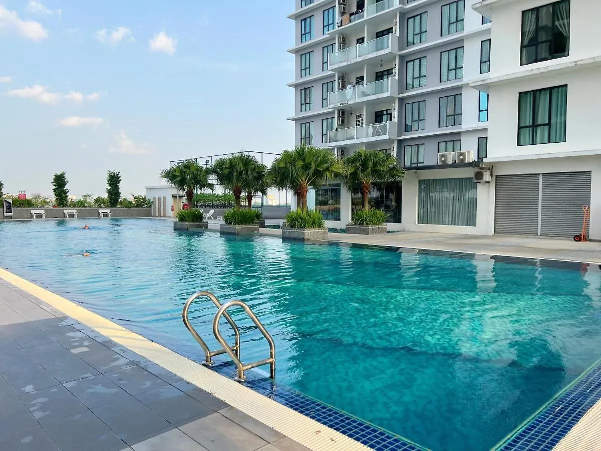 Paradigm Mall The Platino Jb Mins To Legoland Johor Bahru High Floor City View 0*,